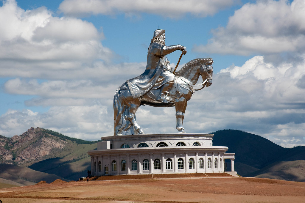 statue of Genghis Khan