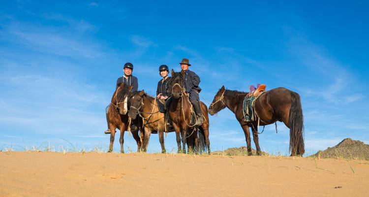 steppe, horse tour