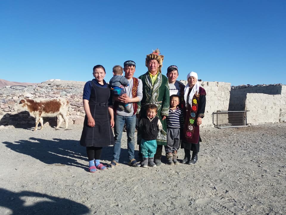 kazakh family